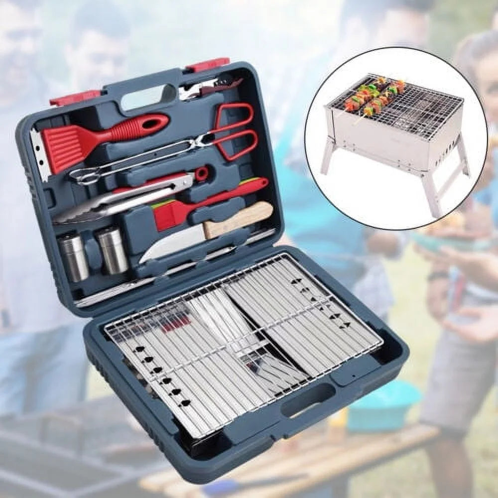 Portable Charcoal Barbecue Grill M54495