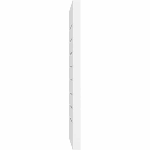 Vertical Surface Mount PVC Gable Vent S10469