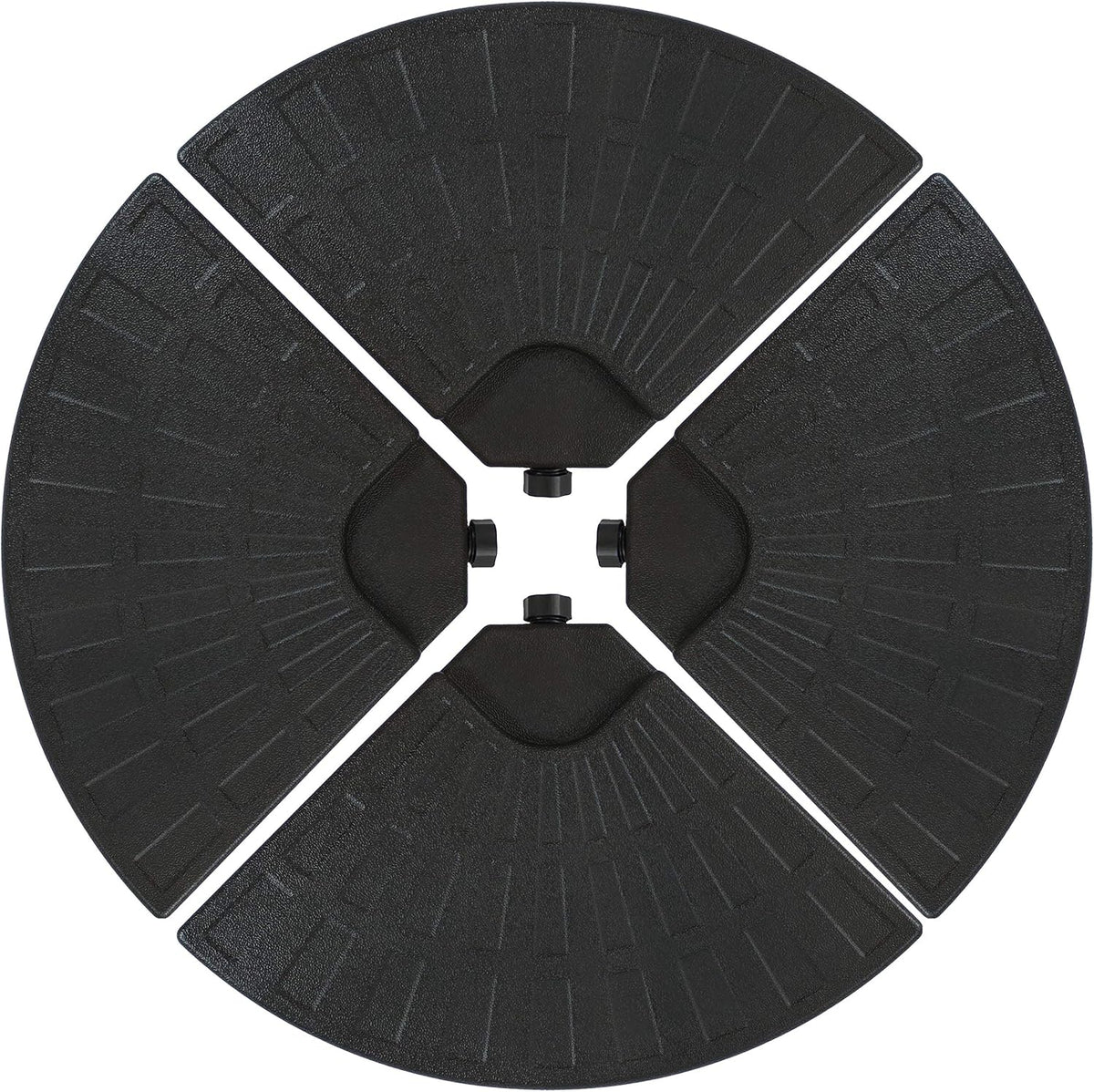 4-Piece Heavy-Duty Cantilever Offset Patio Umbrella Base Plates K11738