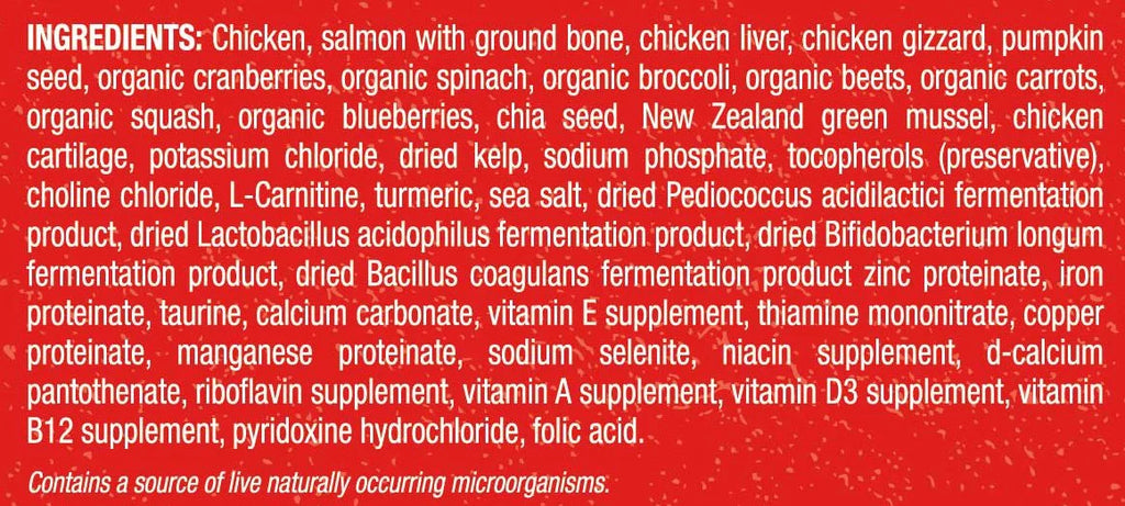 Chicken & Salmon Freeze-Dried Raw Dog Food, 5.5 oz X6116