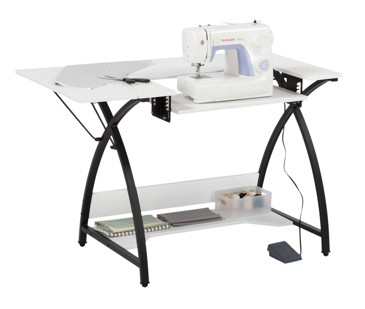 Black White Sewing Table G520