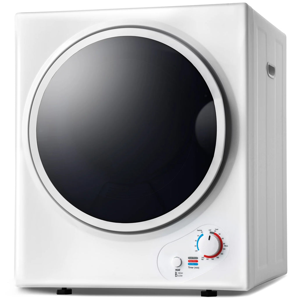 1.5 Cu.ft Compact Portable Laundry Dryer with 5 Drying Modes B982
