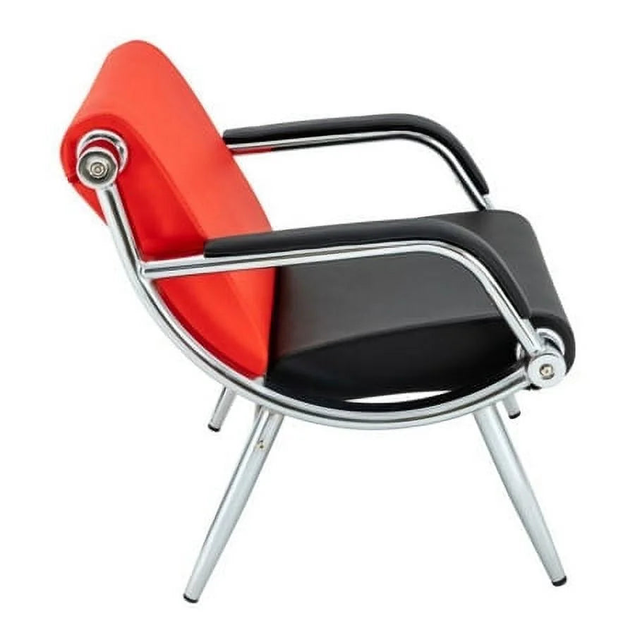 2PCS PU Leather Guest Chair X76359