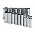 15 Piece 1/2" Drive 12 Point Deep Socket Set E1498