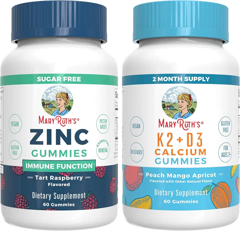 Zinc & Vitamin K2+D3 Calcium Gummies I9446