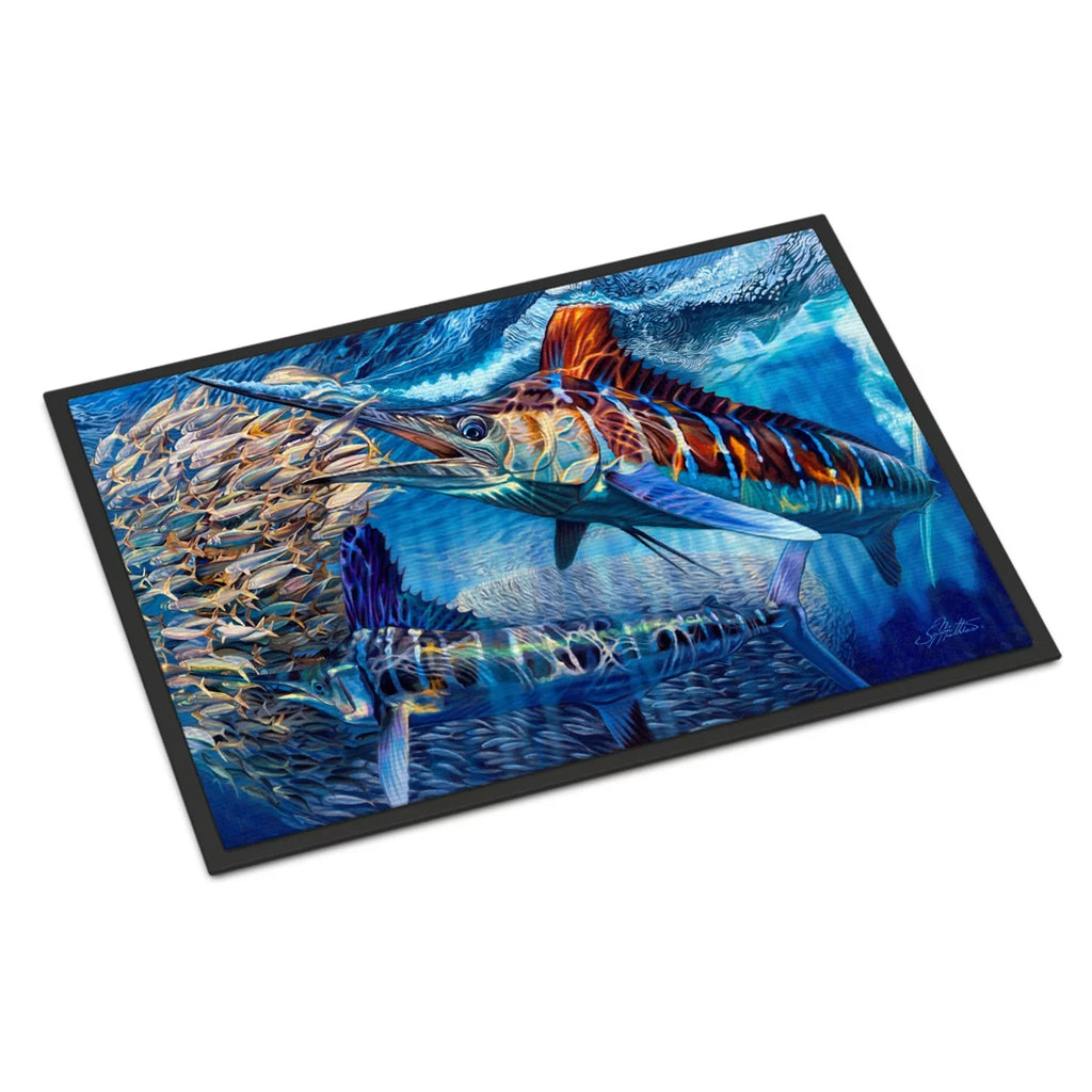 White Marlin Indoor or Outdoor Mat 24x36 F907