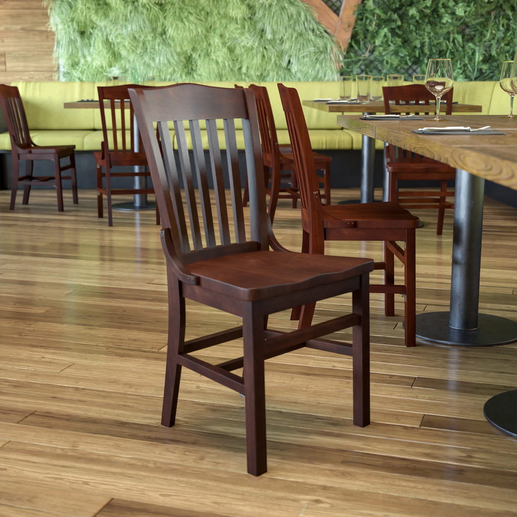 Walnut Wood Restaurant Chair I480