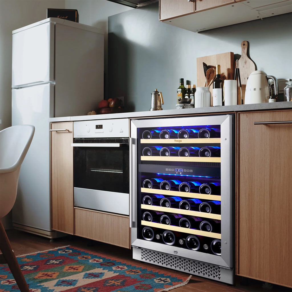 24 Wine Cooler Refrigerator, 46 Bottle Dual Zone U560446
