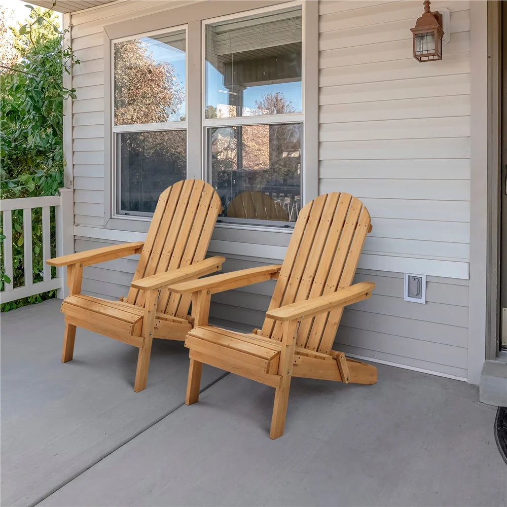 Solid Wood Folding Adirondack Chair H997112