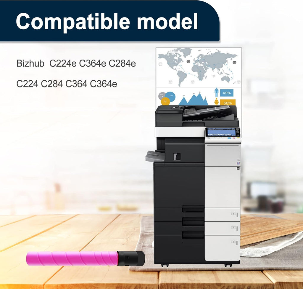 Magenta 2 Packs Compatible Toner Cartridge Q742168