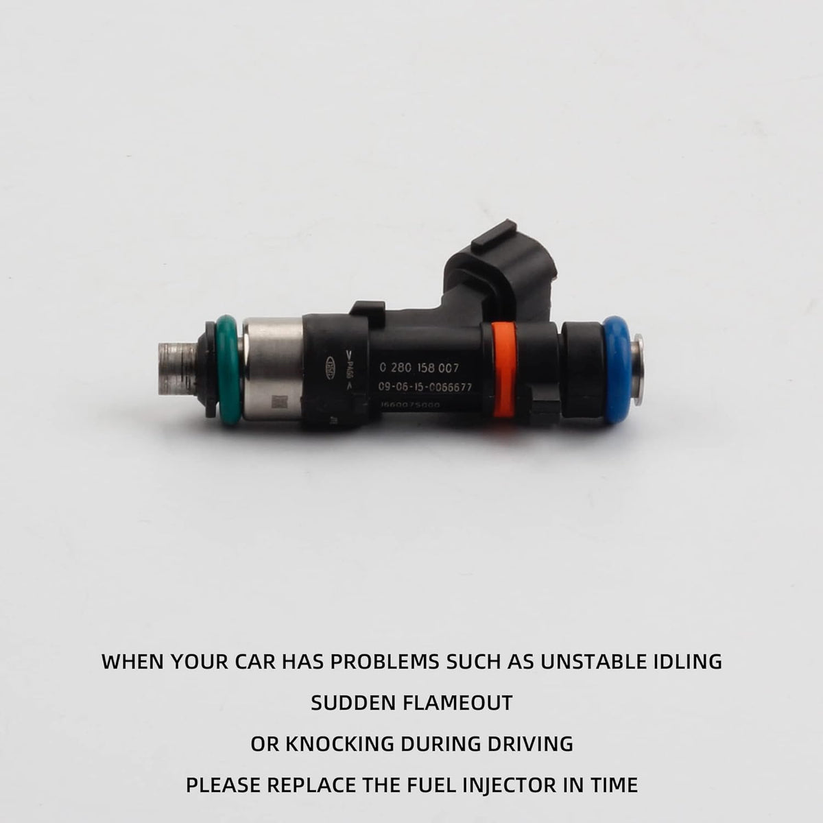 12 Holes 8 pcs Gasoline Fuel Injectors Set A2031