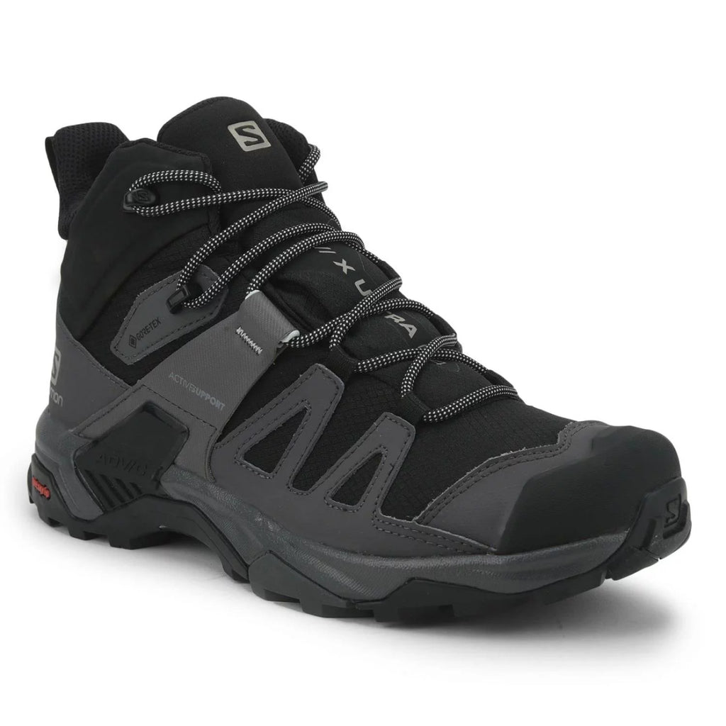 Black Mid Hiking Shoes L41380