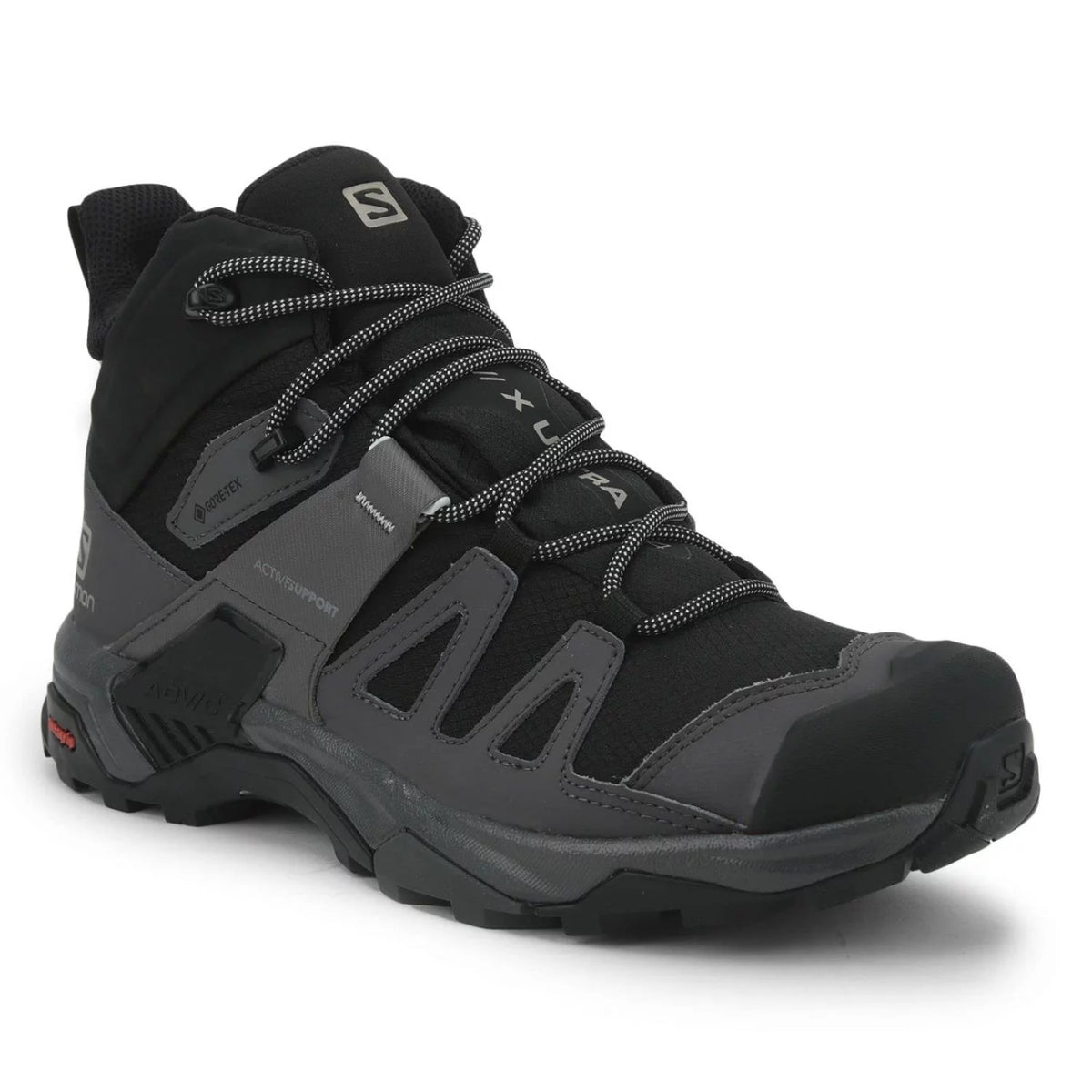 Black Mid Hiking Shoes L41380