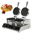 Double-head Commercial Round Waffle Maker Nonstick E22785