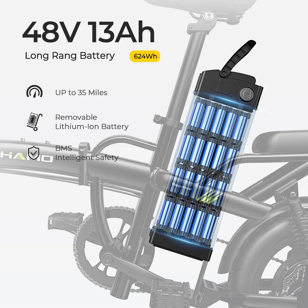 Folding Electric Bike 400W 48V 13Ah J296