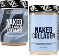 Collagen Coffee Creamer Chocolate 40 Servings + Collagen Peptides Protein Powder Unflavored 60 Servings Bundle V80604