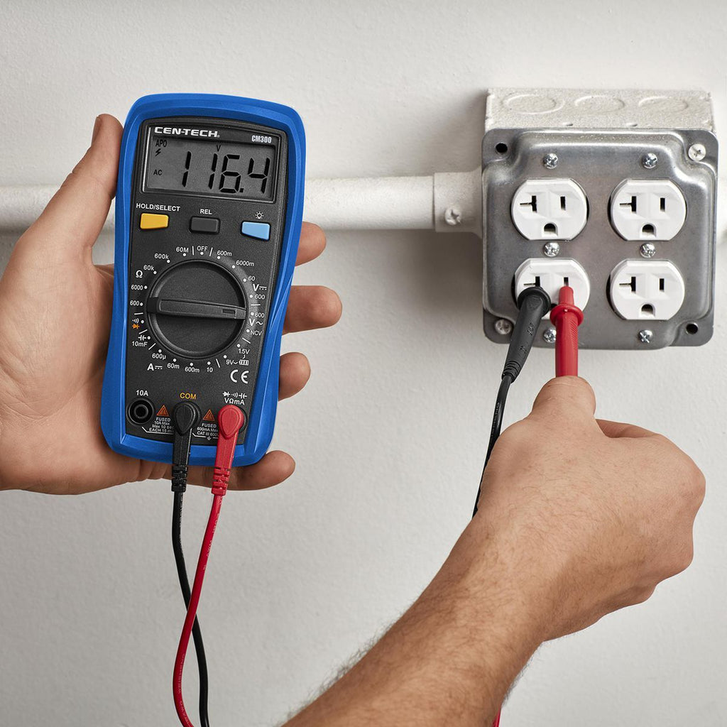 9-Function Digital Multimeter with Audible Continuity M8605