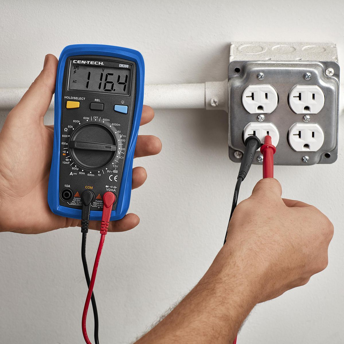 9-Function Digital Multimeter with Audible Continuity M8605