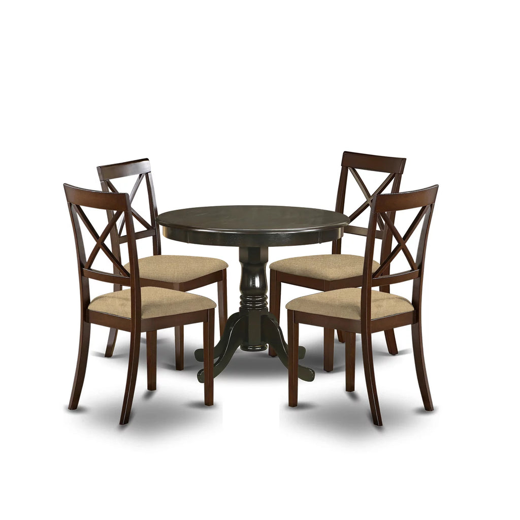 5 Pc Small Kitchen Table and Chairs Set U888