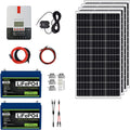 12V 100Ah LiFePO4 Solar Power Kit with 400W Panels and 30A MPPT Controller N71051