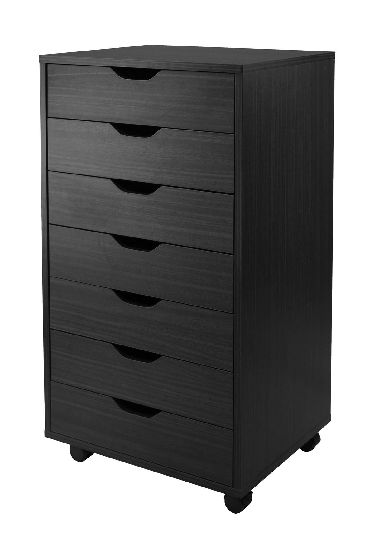 Black 7 Drawer Cabinet K96024