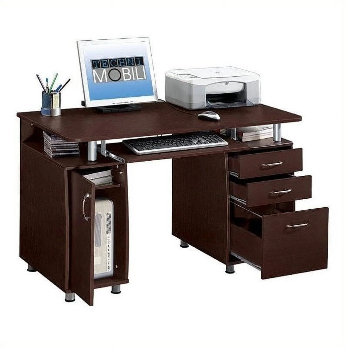2 Piece Office Set with Chair and Computer Desk F91214