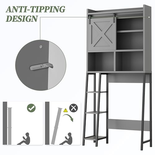 Over The Toilet Storage Cabinet, White A771609