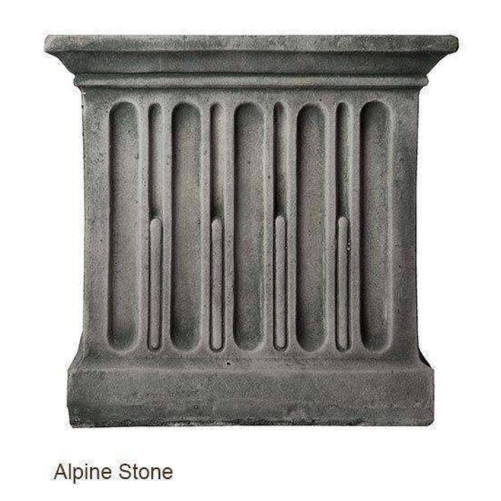 Grey Stone Reclining Dog Statue G474