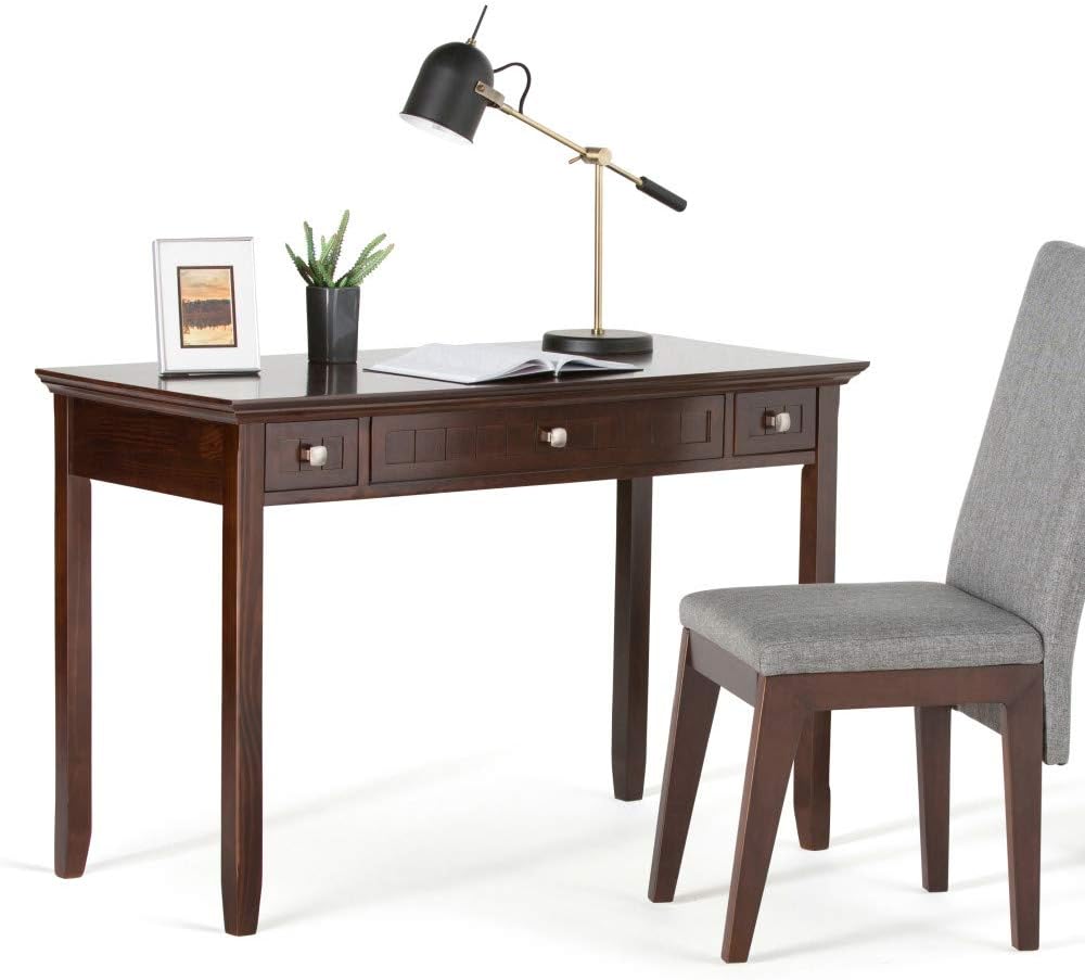 48 inch Solid Wood Desk with 2 Drawers Q128