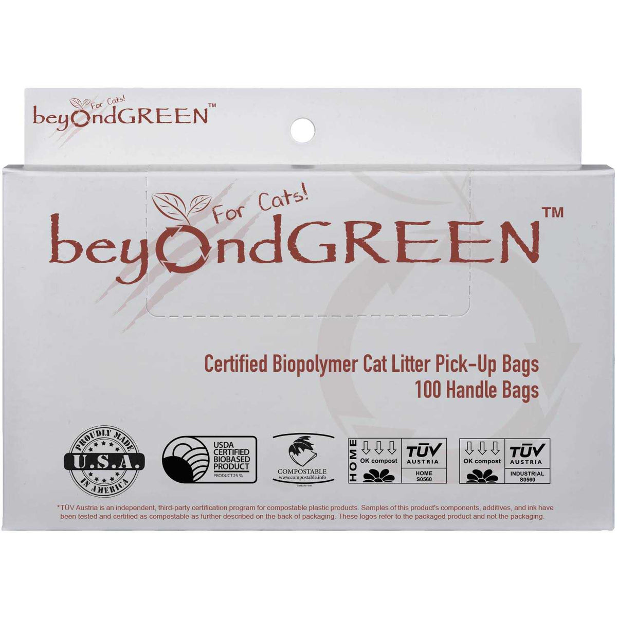 Plant-Based Cat Litter Waste Bags J230