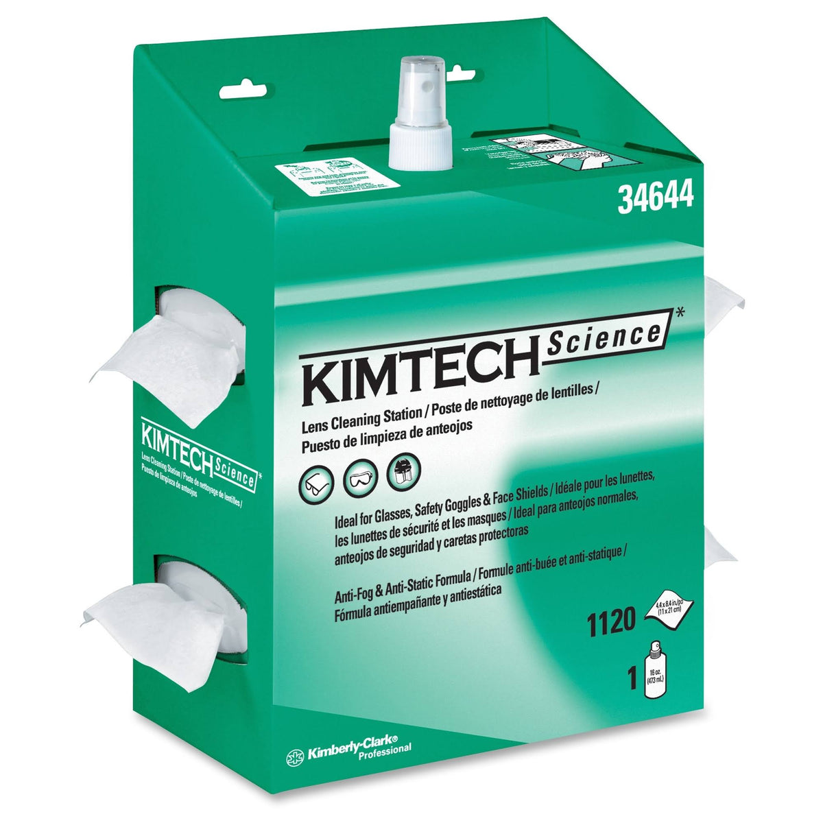 Kimwipes Lens Cleaning Pop-Up Box 4 pack H647