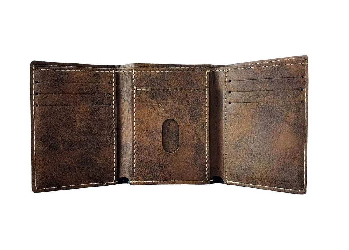 Rustic Leather Wallet P33359