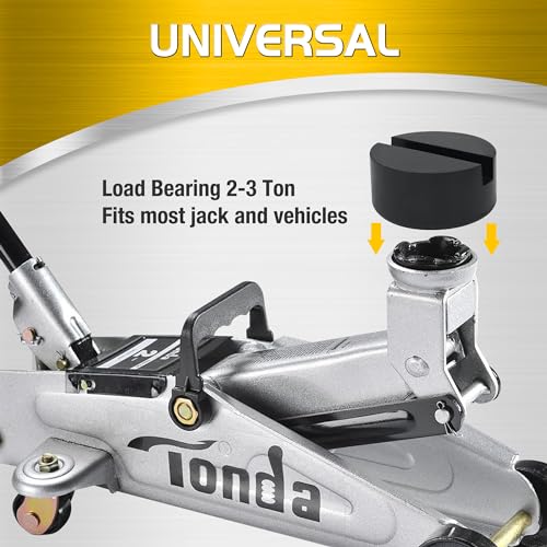 Universal Rubber Floor Jack Pad Adapter (2 Pack) S7132