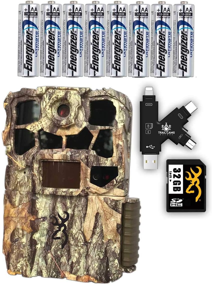 4K Trail Camera with Batteries, SD Card, and Card Reader C63941