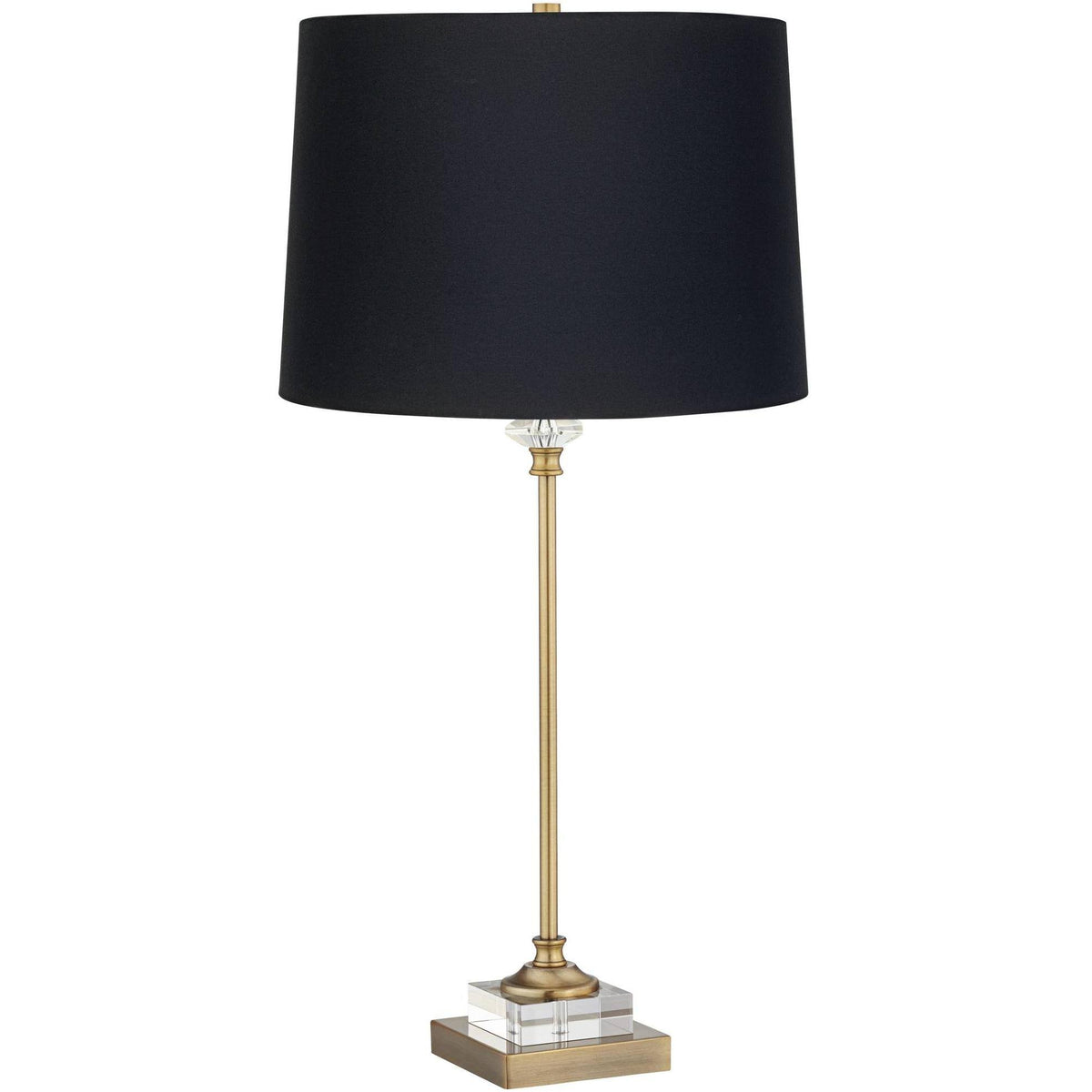 Gold and Crystal Buffet Table Lamp R964