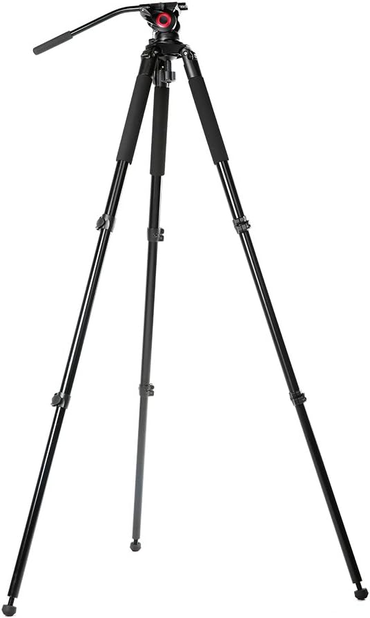 Aluminum Alloy Tripod Stand with Fluid Head C882898