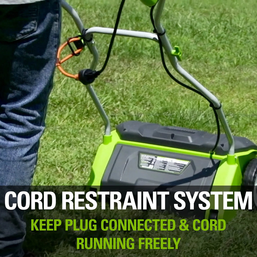 14 in. 10 Amp Corded Electric Dethatcher Z300