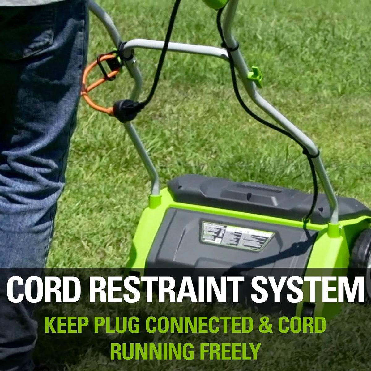 14 in. 10 Amp Corded Electric Dethatcher Z300