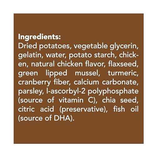 Chicken Flavor Grain-Free Dental Sticks Dog Treats L215