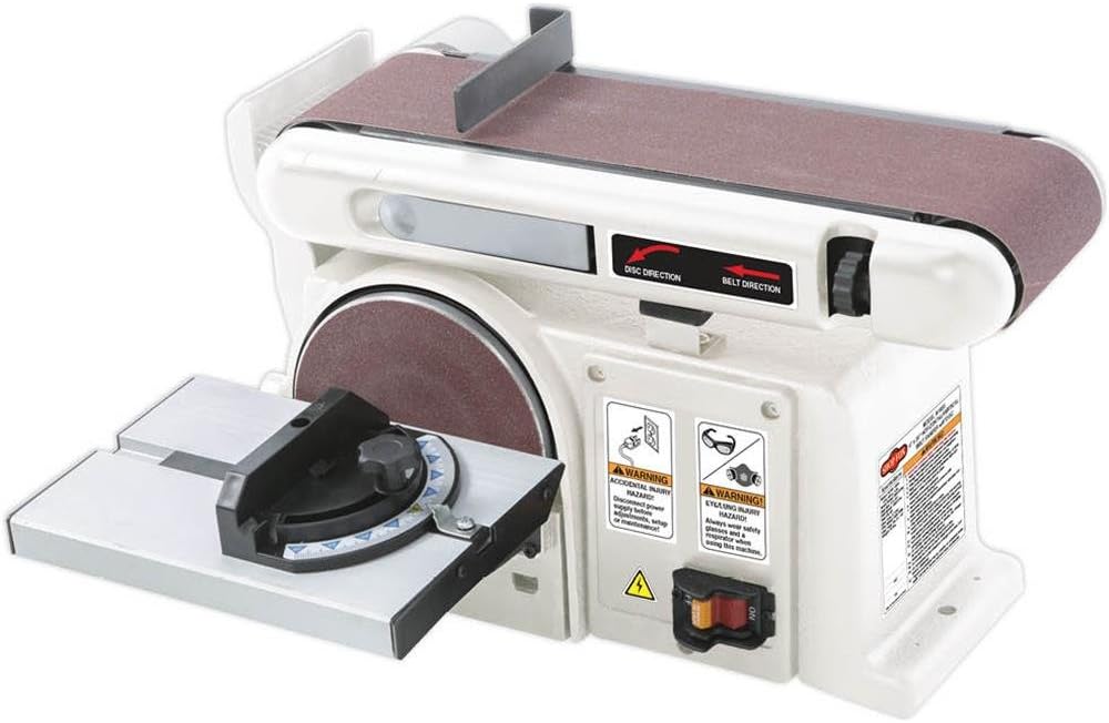 Horizontal/Vertical Belt Sander with 6 Disc E363397
