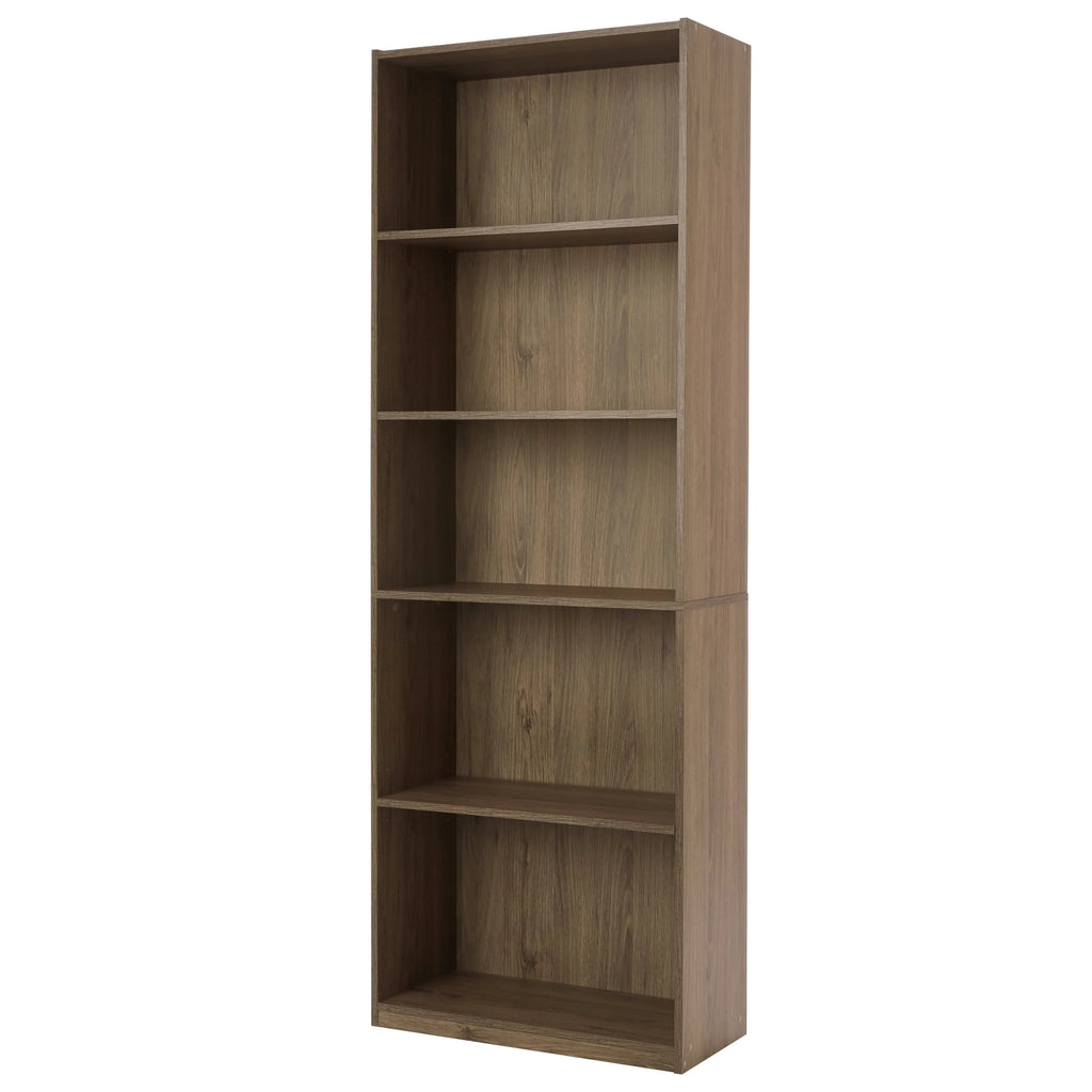 5-Shelf Bookcase with Adjustable Shelves L435