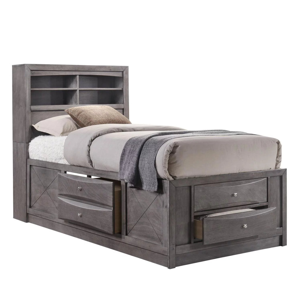 Twin Storage 6PC Bedroom Set U7396
