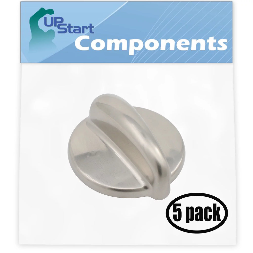 5 Pack Replacement Surface Burner Control Knob F6400