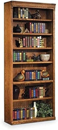 7 Shelf 84H Wood Bookcase M5589
