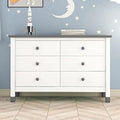 Wooden 6 Drawer Dresser I608376