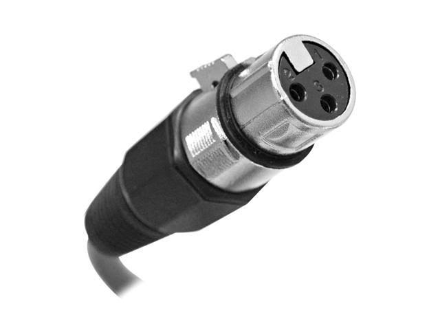 8 Pack Black XLR Microphone Cables J16894