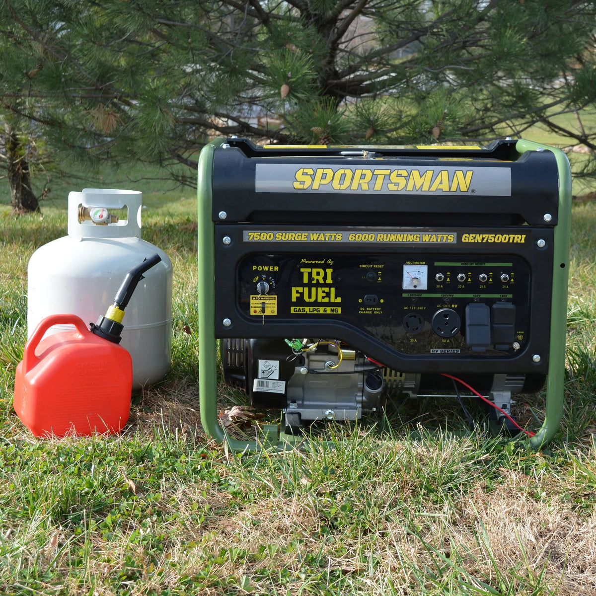 7500 Watts Portable Tri-Fuel Generator A463