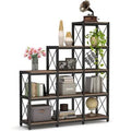 Brown Step Bookcase C1320