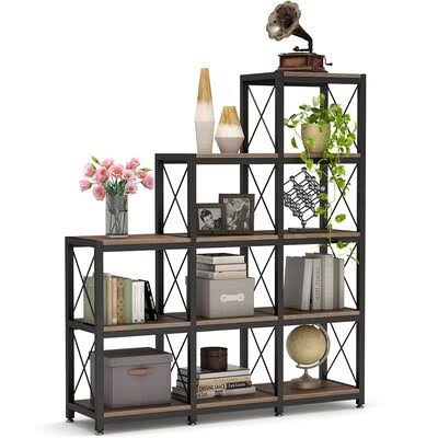 Brown Step Bookcase C1320