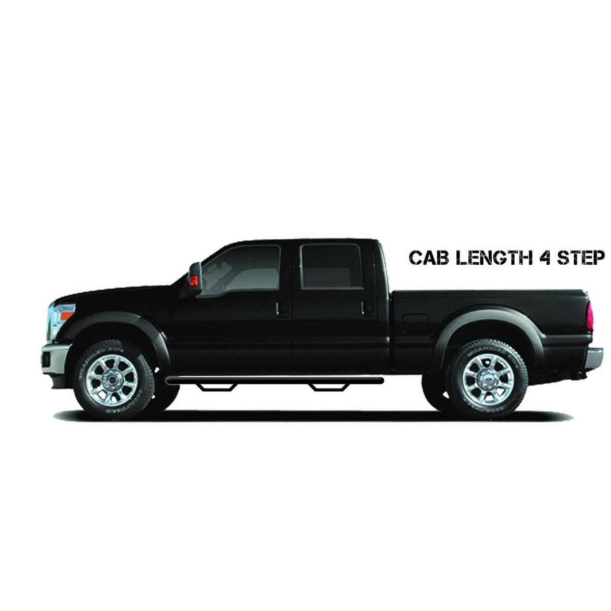 Textured Black Nerf Step Cab Length G84869